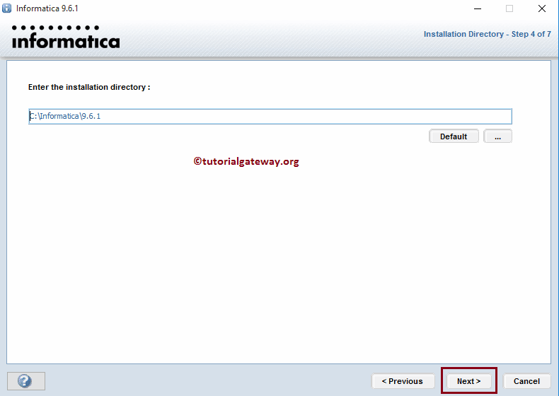 Install Informatica Client 4